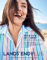 Lands' End - американский каталог женской одежды больших размеров весна 2018
