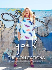 Yoek - голландский каталог одежды для полных модниц весна-лето 2018