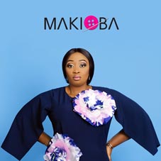 Lookbook женской одежды больших размеров нигерийского бренда Makioba зима 2018