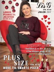 Праздничный каталог одежды для полных женщин среднего возраста датского бренда Lis G 2017-18
