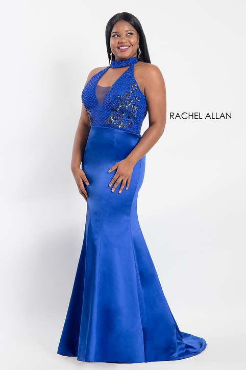 Новогодняя коллекция вечерних и бальных платьев американского бренда Rachel Allan 2018