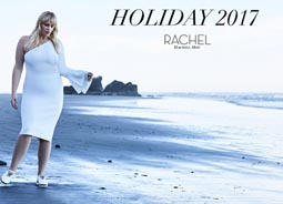 Лукбуки женской одежды больших размеров американского бренда Rachel Roy осень-зима 2017-18
