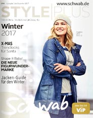 Каталог одежды для полных женщин немецкой компании Schwab зима 2017-2018