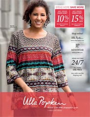 Каталог женской одежды больших размеров немецкого бренда Ulla Popken декабрь 2017