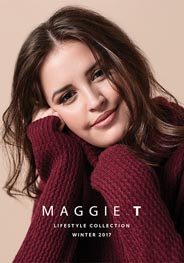Lookbook женской одежды больших размеров австралийского бренда Maggie T зима 2017-2018