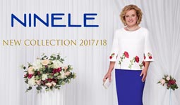 Наряднае платья для полных женщин белорусского бренда Ninele осень-зима 2017-2018