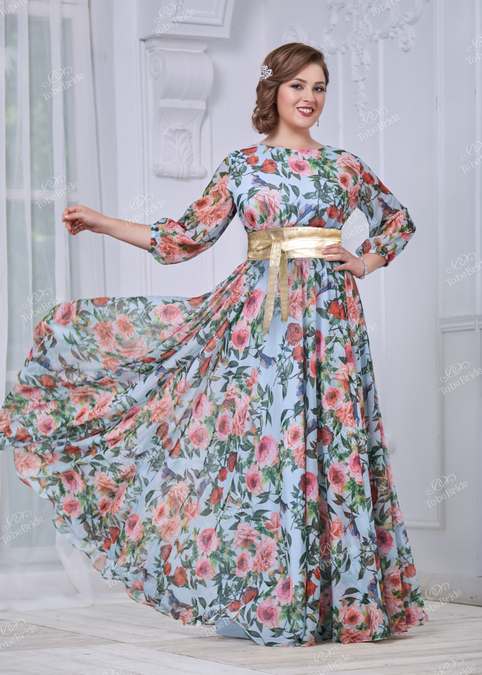 Вечерние и коктейльные платья для полных женщин российской компании To Be Bride 2017