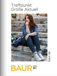 Немецкий каталог одежды для полных девушек и женшин Baur Treffpunkt Größe Aktuell осень 2017