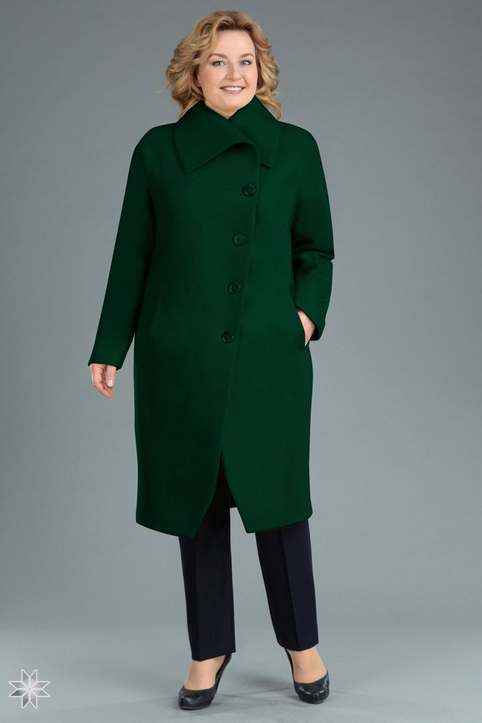Пальто для полных женщин лучших белорусских брендов осень-зима 2017-2018