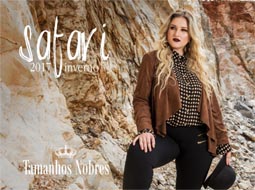Каталог женской одежды больших размеров бразильского бренда Tamanhos Nobres осень-зима 2017-2018