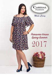 Испанский каталог женской одежды больших размеров Carisal, весна-лето 2017