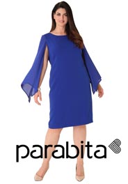Платья для полных женщин греческого бренда Parabita, весна-лето 2017 