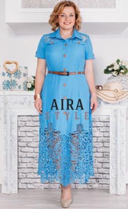 Коллекция женской одежды больших размеров белорусской компании Aira Style, весна-лето 2017