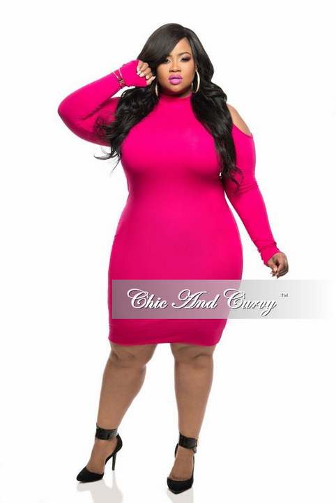 Коктейльные и повседневные платья для полных женщин американского бренда Chic & Curvy, весна-лето 2017