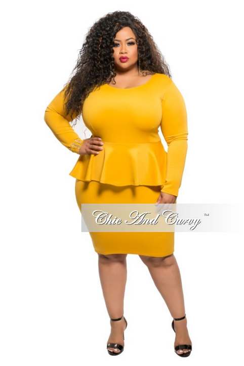 Коктейльные и повседневные платья для полных женщин американского бренда Chic & Curvy, весна-лето 2017