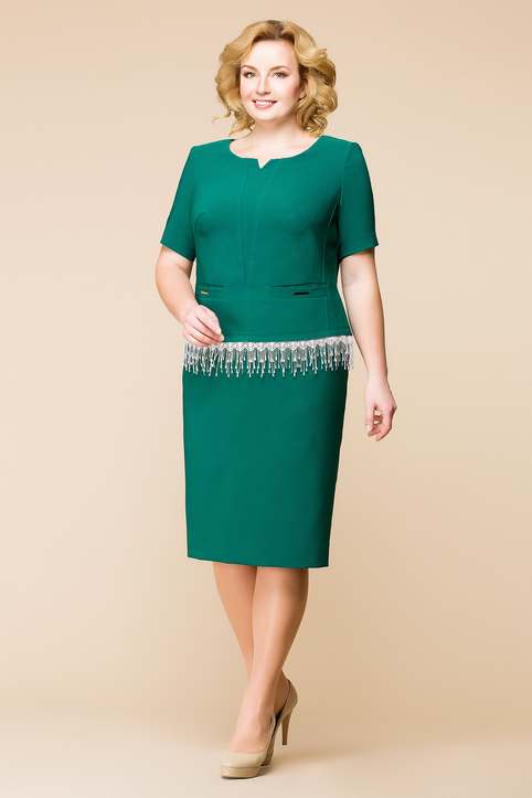 Платья для полных женщин белорусской компании Romanovich Style 2017