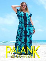 Бразильские лукбуки женской одежды больших размеров Palank, весна-лето 2017