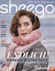 Каталог женской одежды больших размеров Sheego немецкой корпорации Schwab. Зима 2016-2017