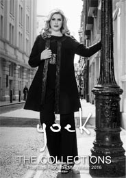 Журнал и каталог одежды для полных женщин голландского бренда Yoek, зима 2016-2017