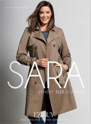 Каталог женской одежды больших размеров Sara новозеландской компании EziBuy. Зима 2016-2017