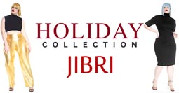 Лукбуки женской одежды больших размеров американского бренда Jibri, осень-зима 2016-17