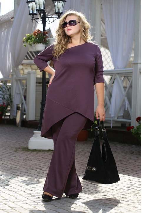 Коллекция женской одежды больших размеров украинской торговой марки ROYALSIZE, осень 2016