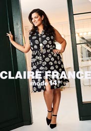 Claire France - канадский lookbook женской одежды нестандартных размеров весна 2020