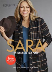 Sara - новозеландский lookbook женской одежды нестандартных размеров март 2020