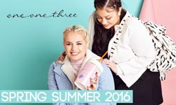 Лукбуки женской одежды и купальников больших размеров английского бренда One One Three, весна-лето 2016
