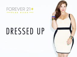 Платья для полных модниц американского бренда Forever 21, лето 2016