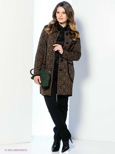 Верхняя одежда для полных модниц российской компании Milana Style. Осень-зима 2015-2016