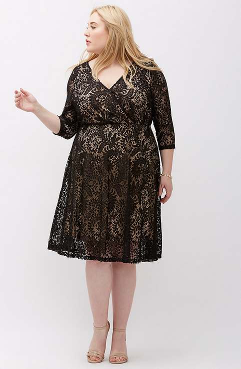 Plus Size Dresses by American Brand Lane Bryant, Spring-Summer 2016