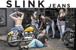 Джинсы для полных девушек и женщин американского бренда Slink Jeans. Весна-лето 2016