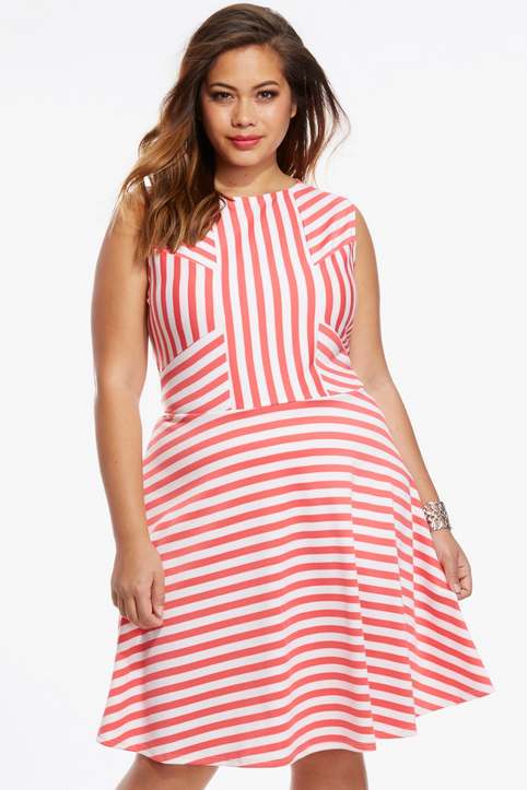 Plus Size Dresses by American Brand Fashion to Figure, Summer 2016