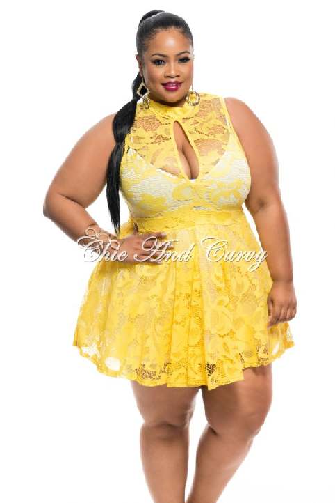 Коктейльные и мини-платья для полных девушек американского бренда Chic & Curvy. Весна-лето 2016