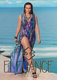 Каталоги женской одежды больших размеров бразильского бренда Elegance. Весна-лето 2016
