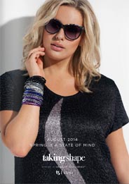 Каталоги женской одежды больших размеров Taking Shape австралийского бренда TS 14+. Весна-лето 2015