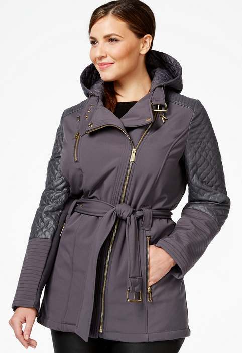 Модные пальто и полупальто для полных дам. Осень-зима 2015-2016