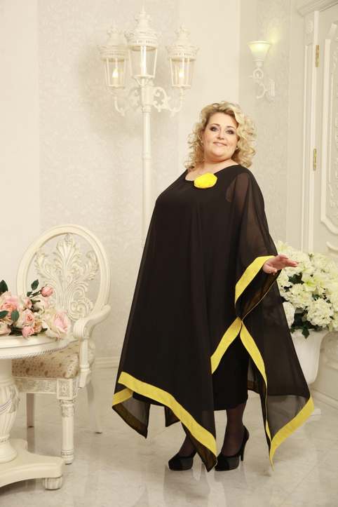 Вечерние и коктейльные платья для полных женщин украинской компании Glamurna. Весна-лето 2015