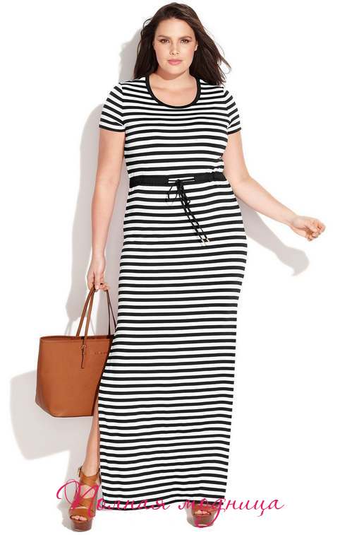 Коллекция одежды для полных женщин американского бренда Michael Kors. Лето 2014