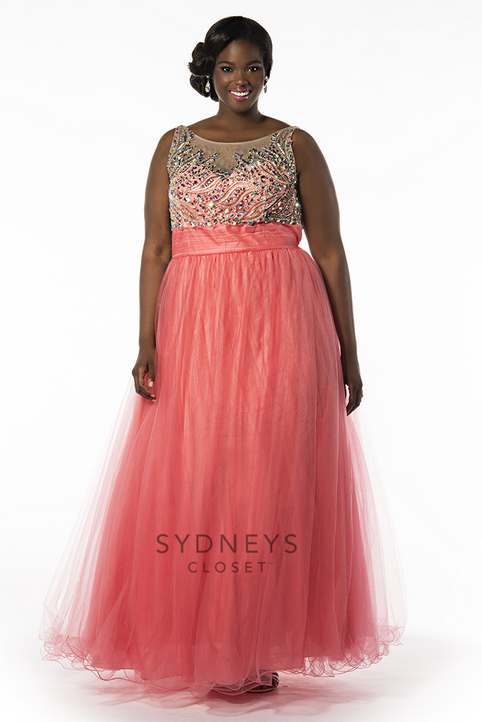 Новогодние вечерние платья для полных женщин 2015 американского бренда Sydney's Closet
