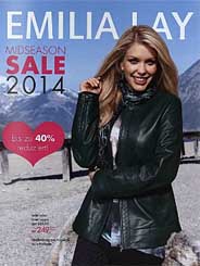 Каталог распродаж осенней коллекции 2014 немецкого бренда Emilia Lay