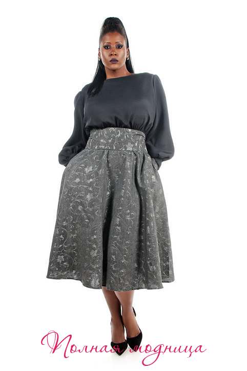 Коллекция женской одежды больших размеров американского бренда Jibri 2015