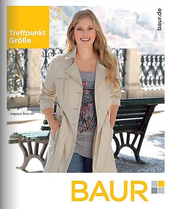 Каталог женской одежды больших размеров Baur Treffpunkt Größe. Весна 2015 (Часть 2)