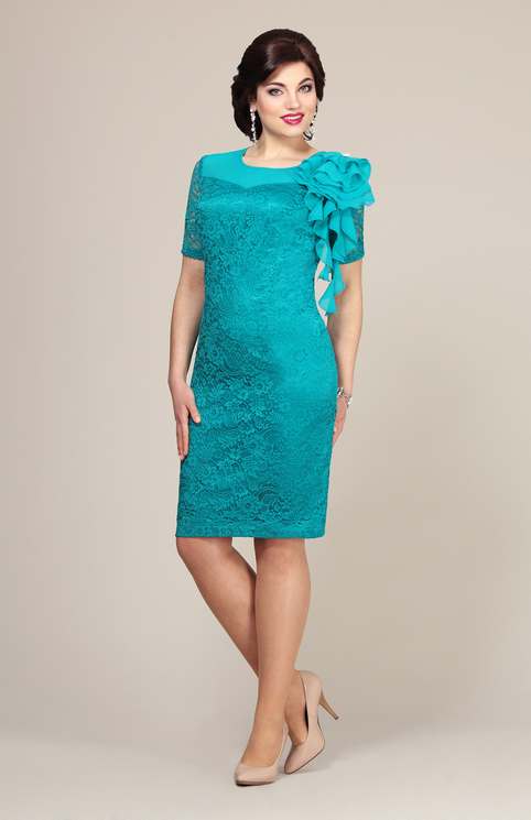 Платья для полных женщин белорусской компании Mira Fashion. Весна 2015