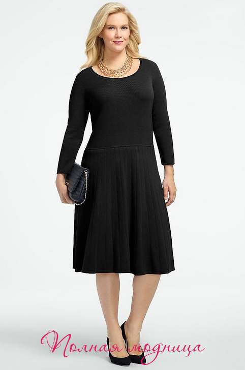 Платья для полных женщин в классическом стиле американского бренда Talbots. Весна 2015