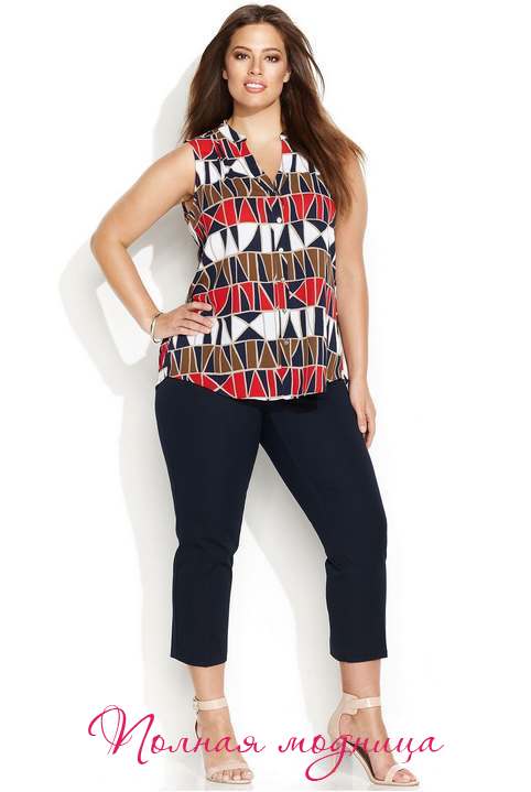 Каталог женской одежды больших размеров американского бренда Alfani. Лето 2014