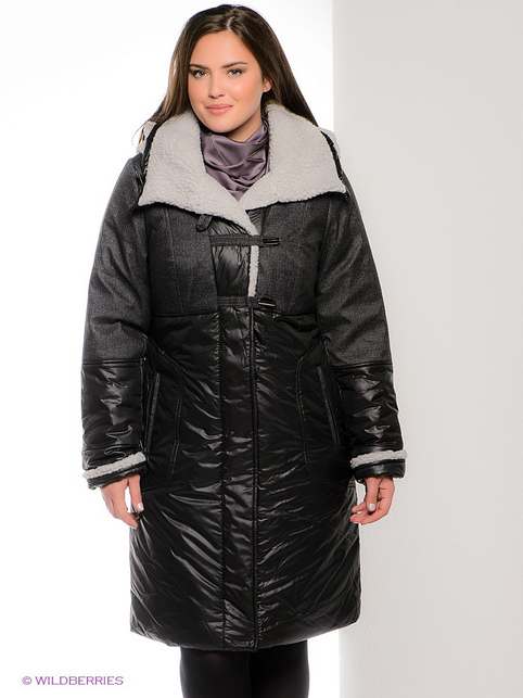 Пальто для полных женщин российской торговой марки D'imma. Осень-зима 2014-2015