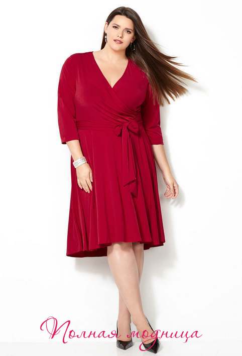 Платья для полных женщин американского бренда Avenue. Осень-зима 2014-2015