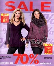 Каталог распродажи осенней коллекции женской одежды больших размеров немецкой компании Sheego 2014